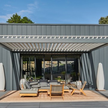 Pergola Bioclimatik à lames orientables