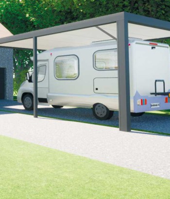 Installer un carport pour abriter son camping-car, caravane ou van...