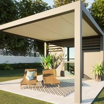 Abri de jardin toit plat moderne