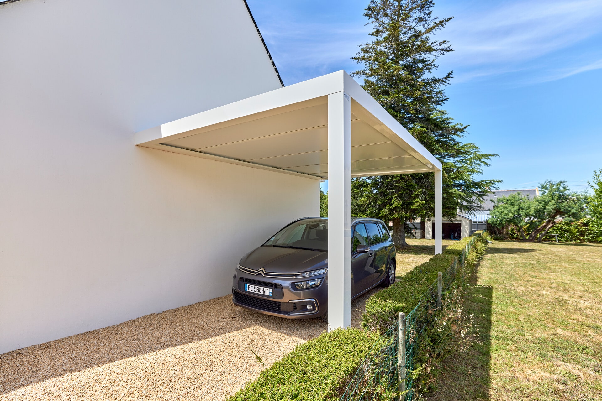 carport simple voiture